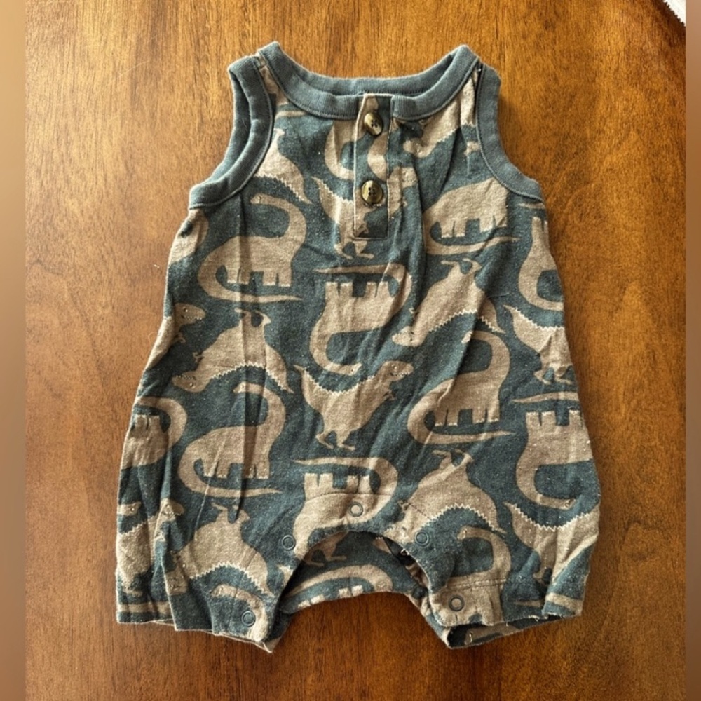 Old Navy Dinosaur Romper 0-3